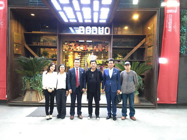 韩国友人到访博多工贸