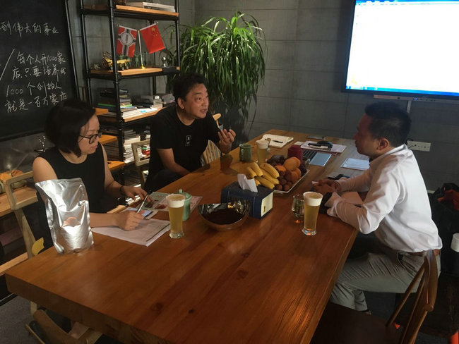 日本荏原食品公司驻上海分公司代表樱井先生到访博多工贸