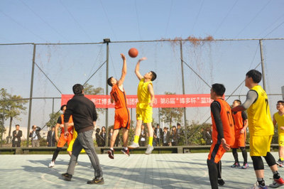 激情四射 茶拓夺魁&mdash;&mdash;第六届&ldquo;博多工贸杯&rdquo;篮球决赛回眸