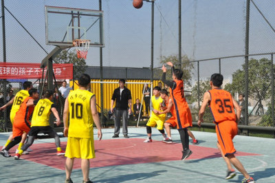 激情四射 茶拓夺魁&mdash;&mdash;第六届&ldquo;博多工贸杯&rdquo;篮球决赛回眸