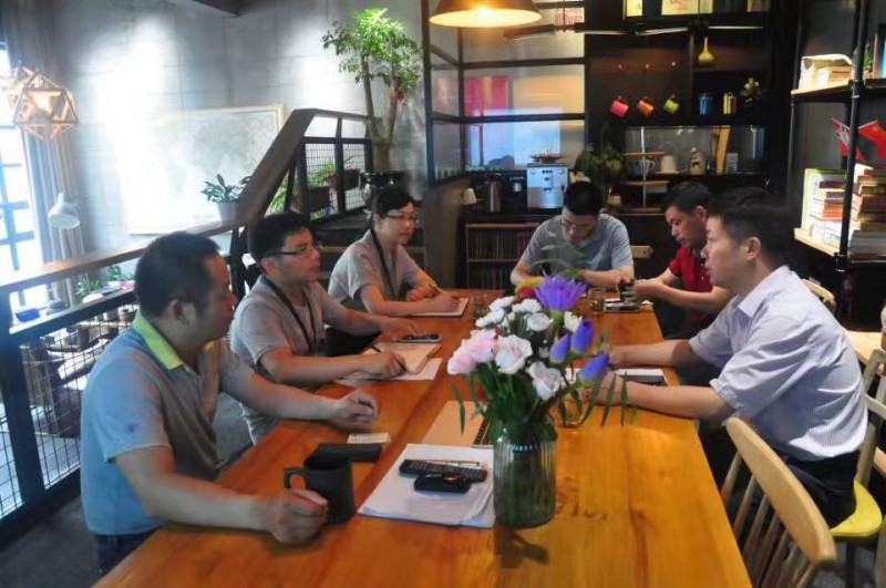 余杭区科学技术局局长一行莅临博多工贸总部