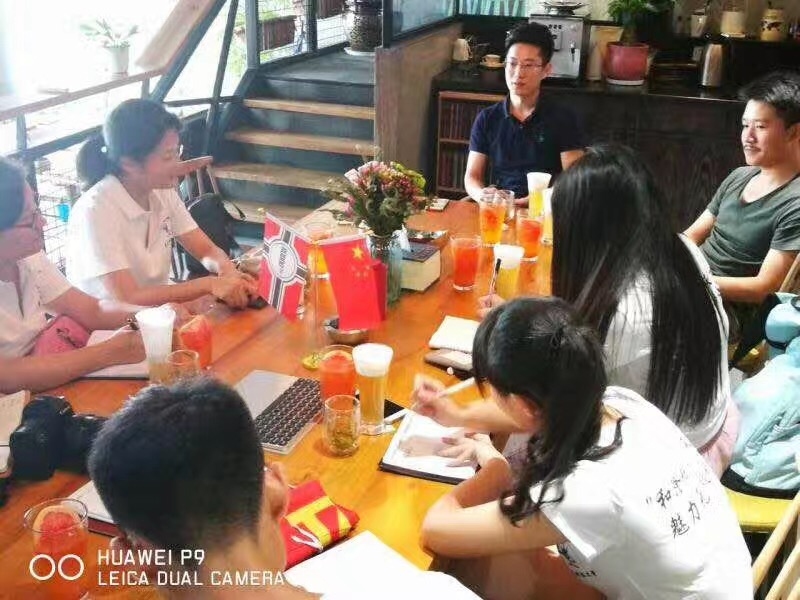 青岛科技大学副院长一行参观博多工贸总部