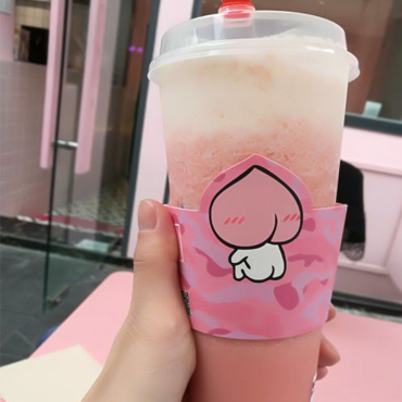 桃二熹奶茶图片3