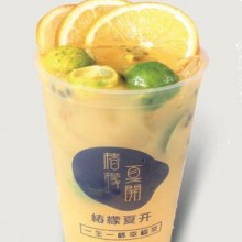椿檬夏开奶茶图片1