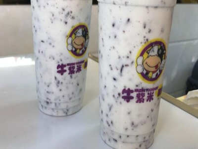 牛紫米优格酸奶图片2