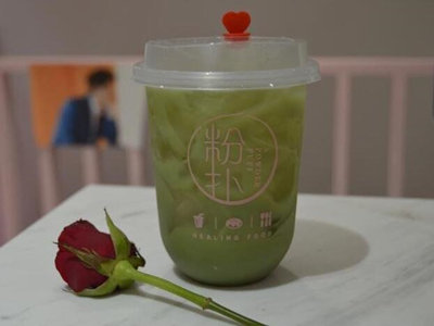 一粉扑奶茶加盟图片3